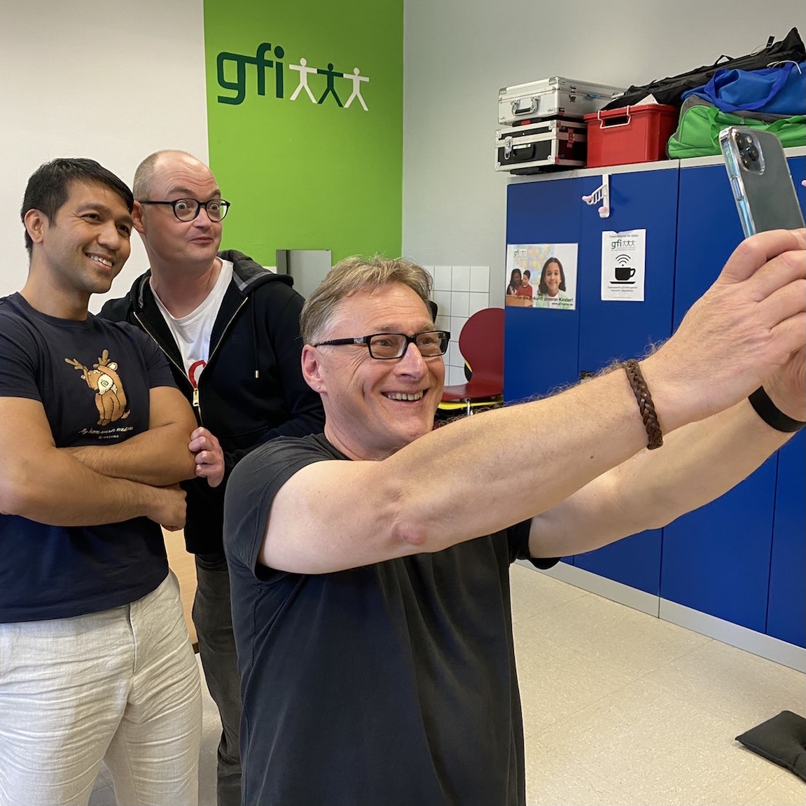 Selfie bei der gfi Herne